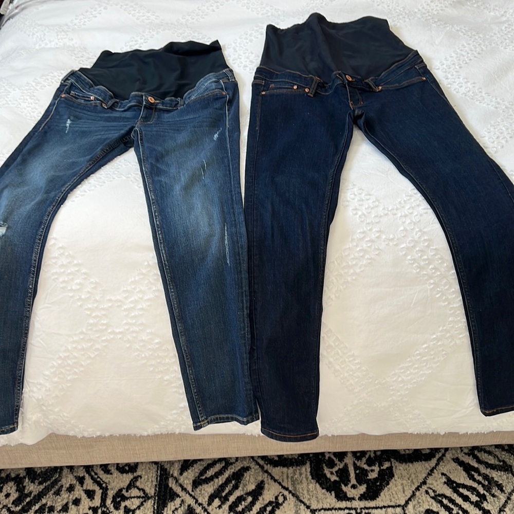 Bundle of 2 H&M maternity jeans